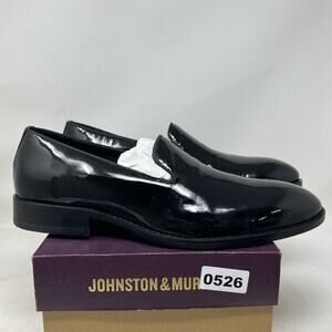 Johnston & Murphy Gavney Men's Black Slip-On Loafer Size 9
